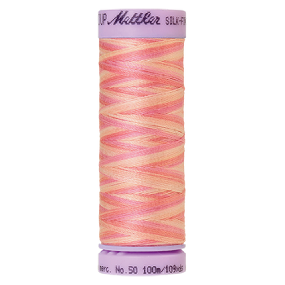 Mettler sewing thread spool in Dusty Rose (9847) - 50wt 100m
