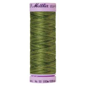 Mettler sewing thread spool in Ferns (9818) - 50wt 100m