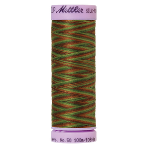 Mettler sewing thread spool in Forest Land (9822) - 50wt 100m