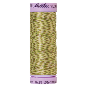 Mettler sewing thread spool in Green Tea (9820) - 50wt 100m