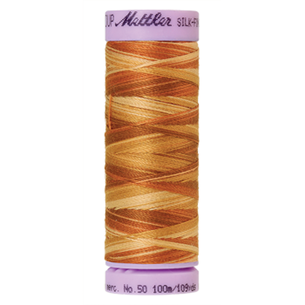 Mettler sewing thread spool in Iced Coffee (9853) - 50wt 100m