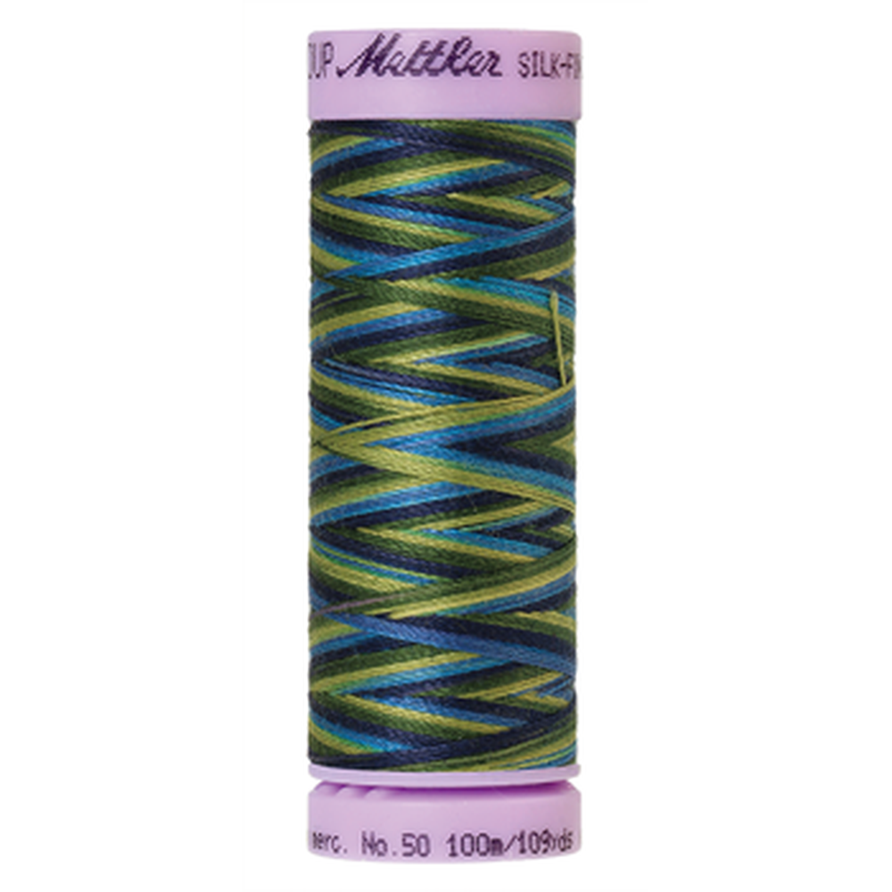 Mettler sewing thread spool in Lakeside View (9815) - 50wt 100m