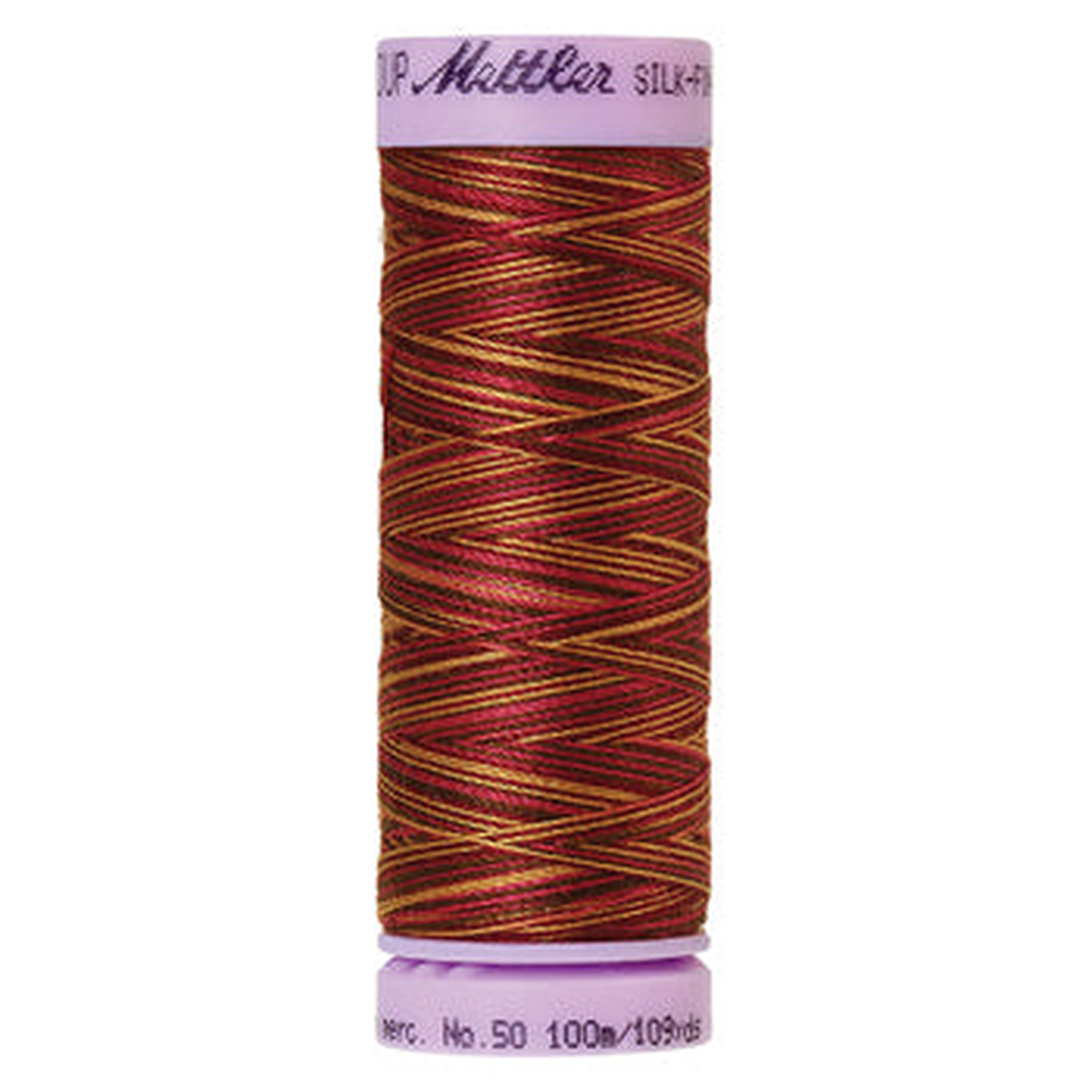 Mettler sewing thread spool in Mocha Cherry (9850) - 50wt 100m