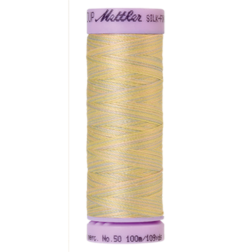 Mettler sewing thread spool in Palest Pastels (844) - 50wt 100m