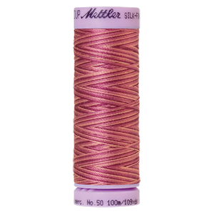 Mettler sewing thread spool in Pink Flox (9839) - 50wt 100m