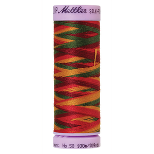 Mettler sewing thread spool in Poppy Garden (9851) - 50wt 100m
