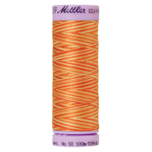 Mettler sewing thread spool in Rust Ombre (9834) - 50wt 100m