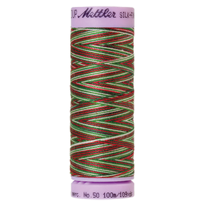 Mettler sewing thread spool in Seasons Greetings (9825) - 50wt 100m