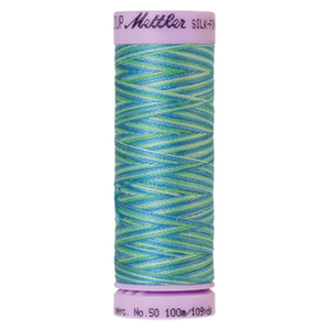 Mettler sewing thread spool in Seaspray (9814) - 50wt 100m
