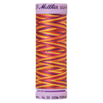 Mettler sewing thread spool in Smiley Mix (9841) - 50wt 100m