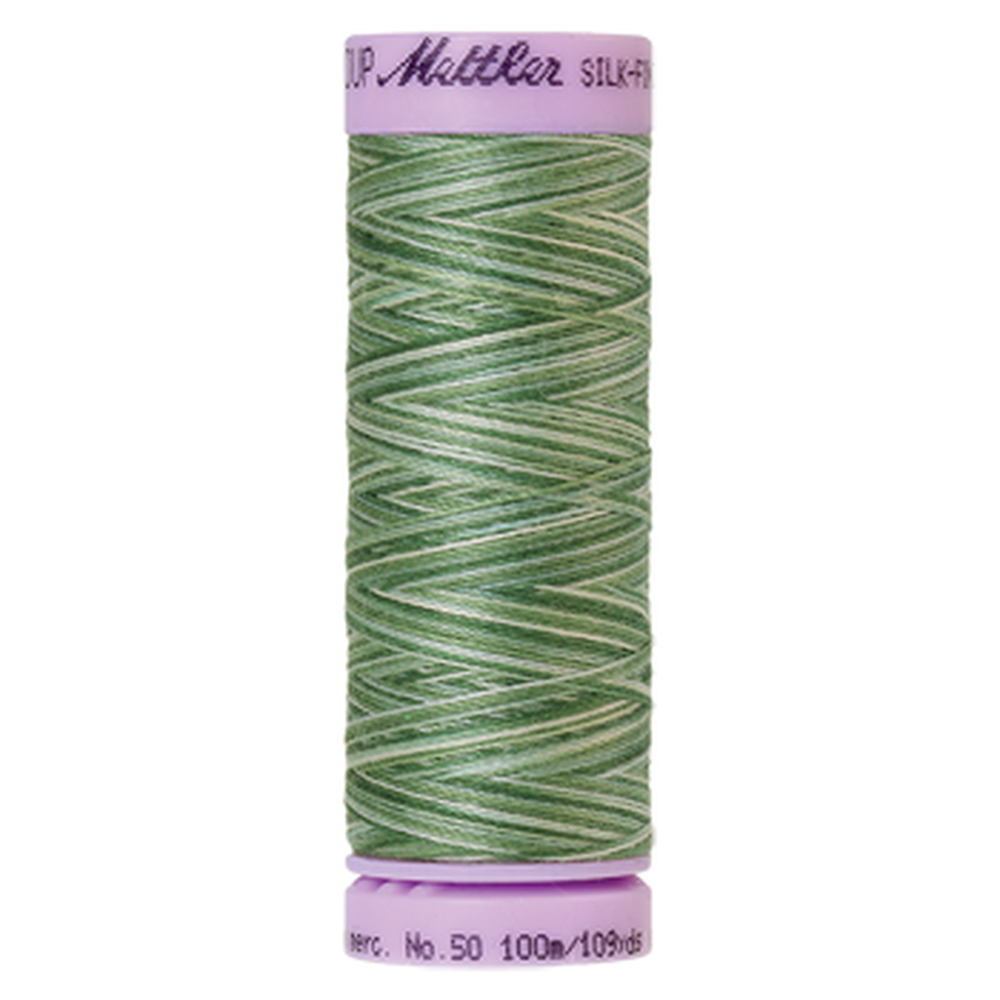 Mettler sewing thread spool in Spruce Pines (9819) - 50wt 100m