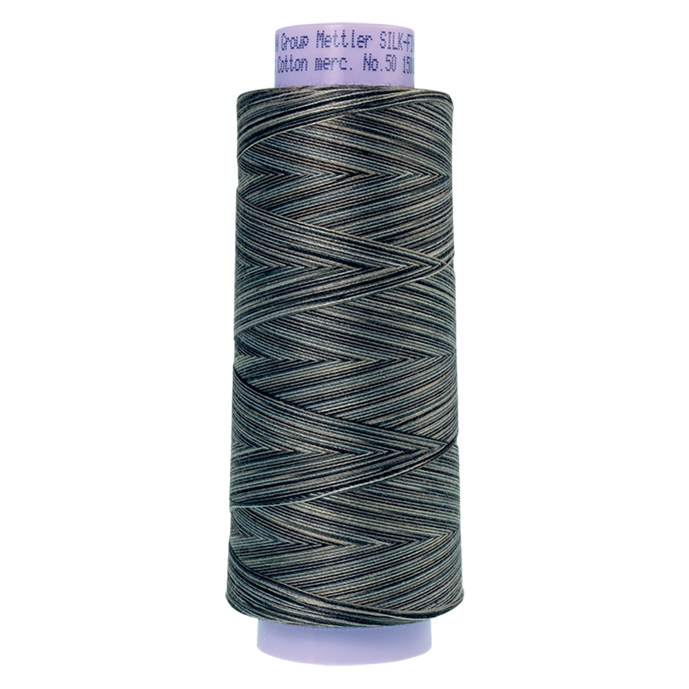 Mettler sewing thread spool in Charcoal (9861) - 50wt 1372m