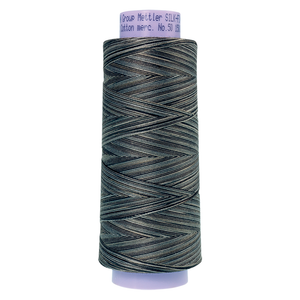 Mettler sewing thread spool in Charcoal (9861) - 50wt 1372m