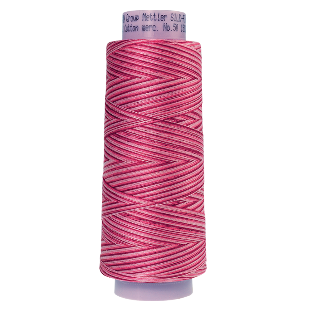 Mettler sewing thread spool in Cranberry Crush (9846) - 50wt 1372m