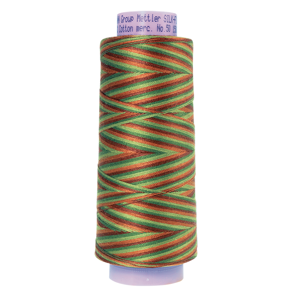 Mettler sewing thread spool in Forest Land (9822) - 50wt 1372m