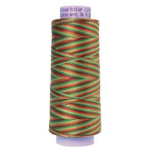 Mettler sewing thread spool in Forest Land (9822) - 50wt 1372m