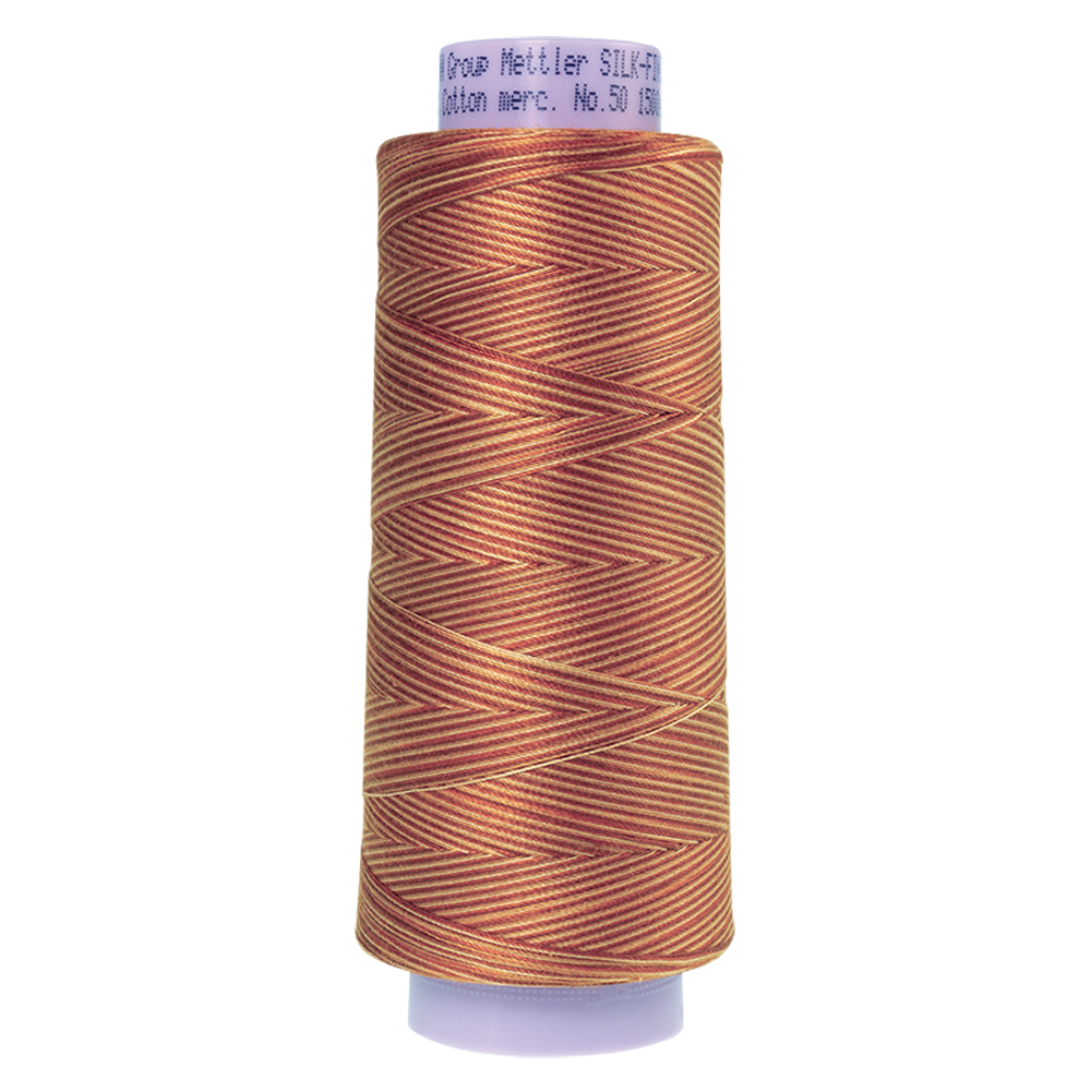 Mettler sewing thread spool in Iced Coffee (9853) - 50wt 1372m