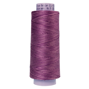 Mettler sewing thread spool in Lilac Bouquet (9838) - 50wt 1372m