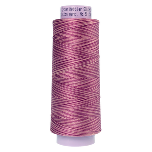 Mettler sewing thread spool in Pink Flox (9839) - 50wt 1372m