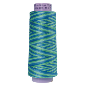Mettler sewing thread spool in Seaspray (9814) - 50wt 1372m