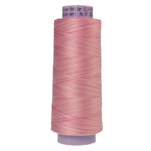 Mettler sewing thread spool in So Soft Pink (9837) - 50wt 1372m