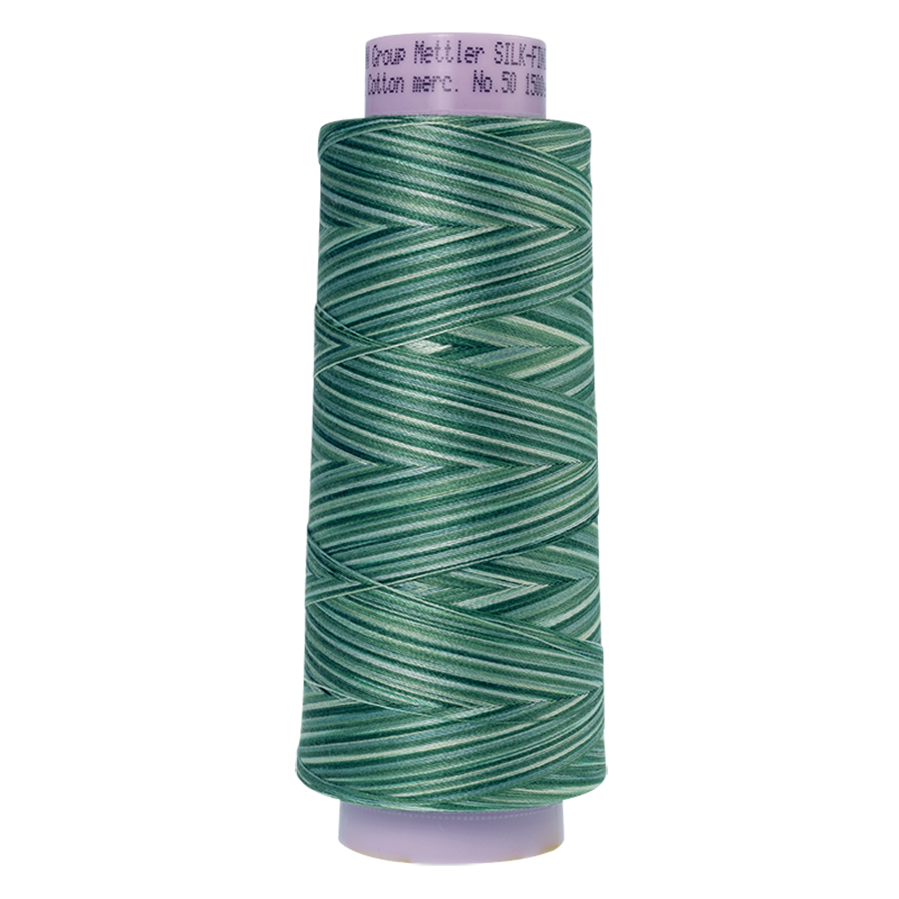 Mettler sewing thread spool in Spruce Pines (9819) - 50wt 1372m
