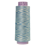Mettler sewing thread spool in Tranquil Blue (9810) - 50wt 1372m