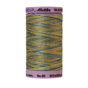 Mettler sewing thread spool in China Blue (9829) - 50wt 457m