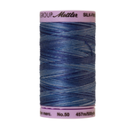 Mettler sewing thread spool in Evening Blue (9812) - 50wt 457m