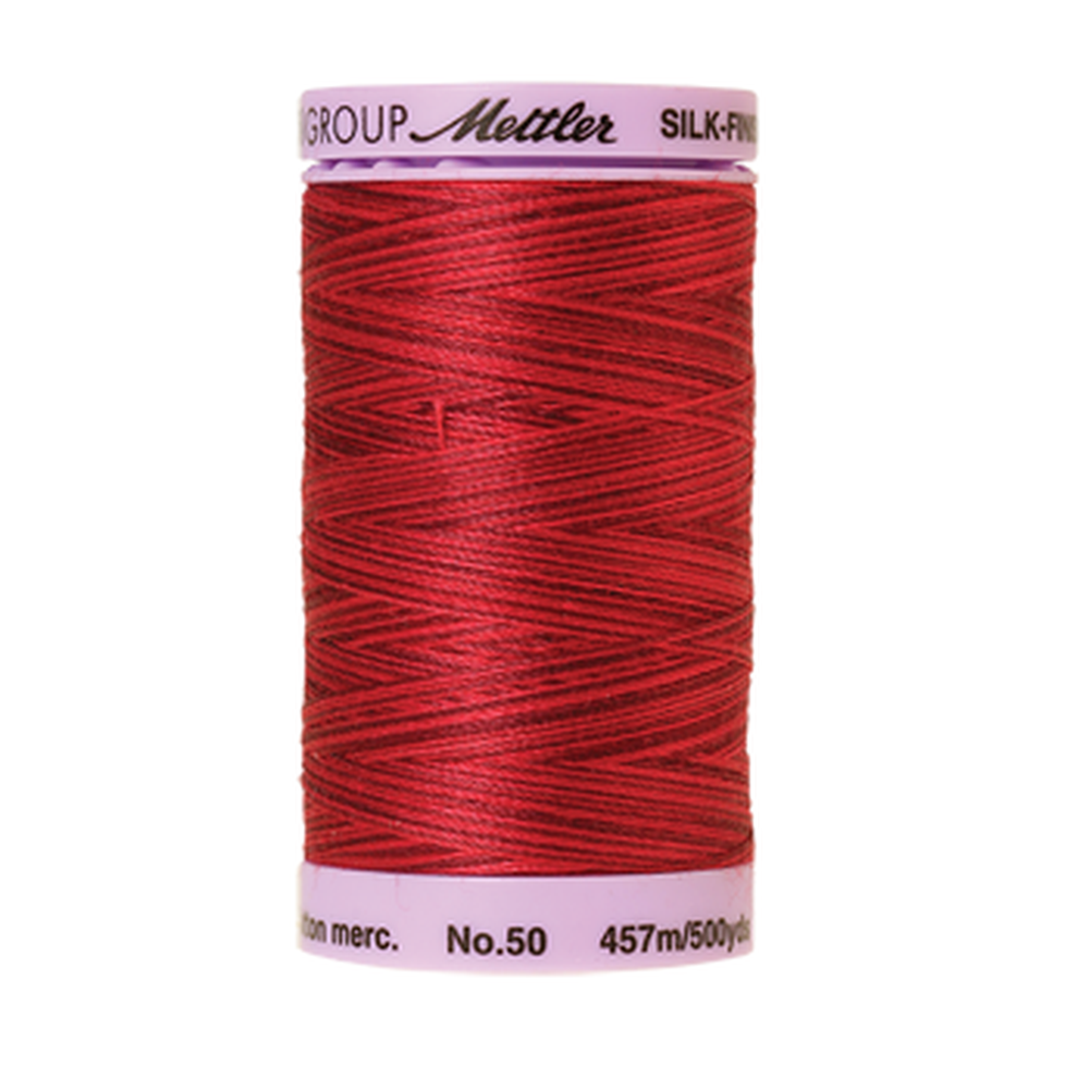 Mettler sewing thread spool in Midnight Garnet (9845) - 50wt 457m