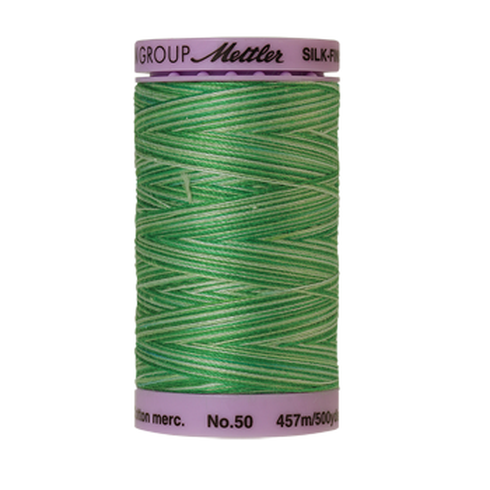Mettler sewing thread spool in Minty (9821) - 50wt 457m
