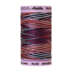 Mettler sewing thread spool in Patriotic (9823) - 50wt 457m
