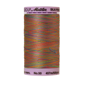 Mettler sewing thread spool in Preppyt Brights (9842) - 50wt 457m