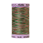 Mettler sewing thread spool in Seasons Greetings (9825) - 50wt 457m
