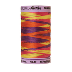 Mettler sewing thread spool in Smiley Mix (9841) - 50wt 457m