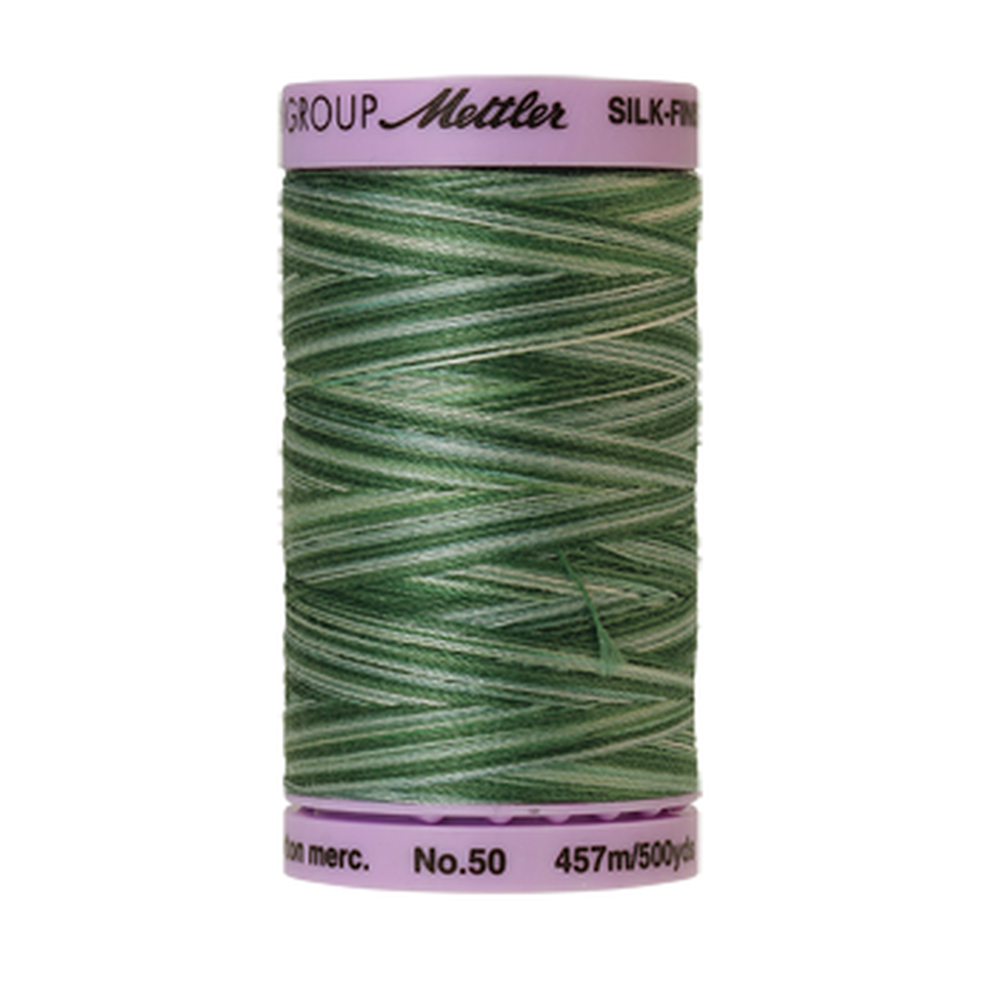 Mettler sewing thread spool in Spruce Pines (9819) - 50wt 457m