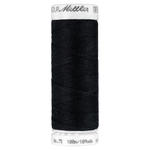 Mettler Denim Doc sewing thread 75 47/2 100m 70% Polyester 30% Cotton Black 4000