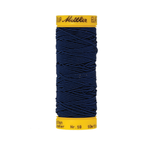 Mettler embroidery thread spool in Blue Black (0810) - 18/1 10m