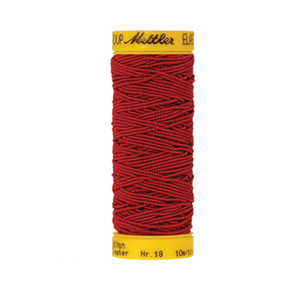 Mettler embroidery thread spool in Country Red (0504) - 18/1 10m