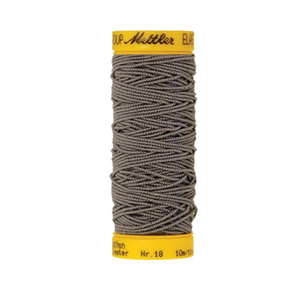 Mettler embroidery thread spool in Mousy Gray (0878) - 18/1 10m
