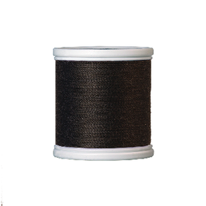 Mettler embroidery thread spool in Dk Charcoal (0416) - 24/2 125m