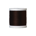 Mettler embroidery thread spool in V Dark Brown (1002) - 24/2 125m