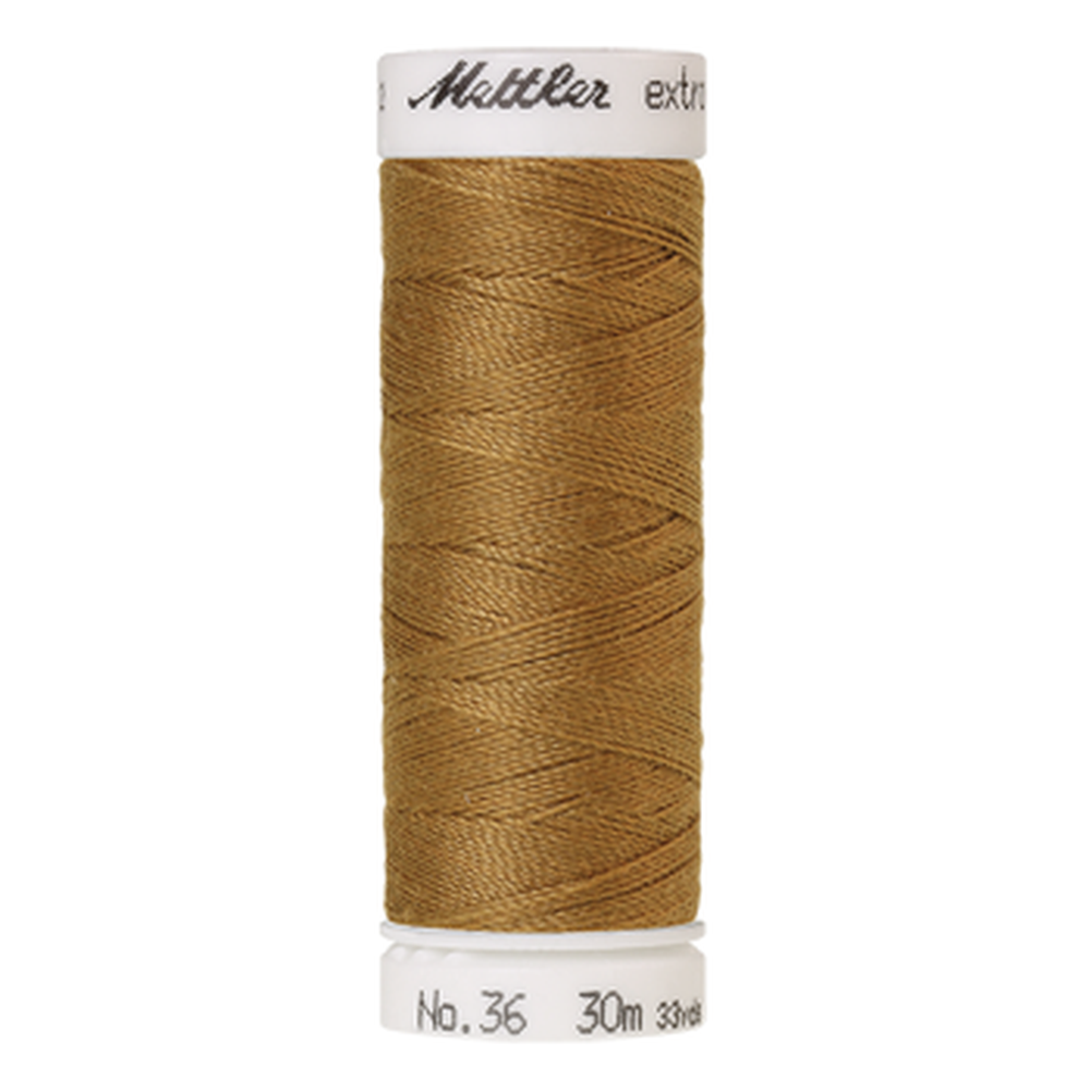 Mettler embroidery thread spool in Aniseed (0465) - 24/2 30m
