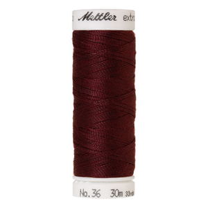 Mettler embroidery thread spool in Beet Red (0111) - 24/2 30m