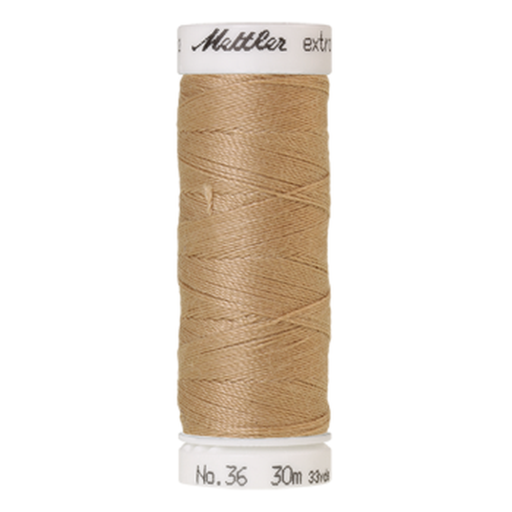Mettler embroidery thread spool in Caramel Cream (0285) - 24/2 30m