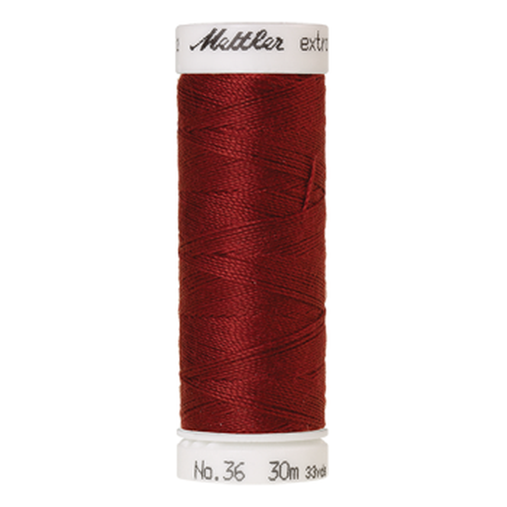Mettler embroidery thread spool in Cranberry (0918) - 24/2 30m
