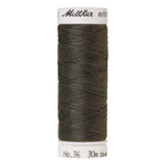 Mettler embroidery thread spool in Dark Charcoal (0416) - 24/2 30m