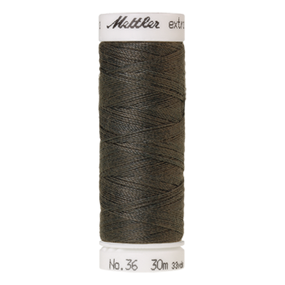 Mettler embroidery thread spool in Dark Charcoal (0416) - 24/2 30m