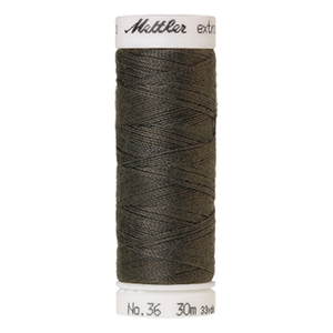 Mettler embroidery thread spool in Dark Charcoal (0416) - 24/2 30m