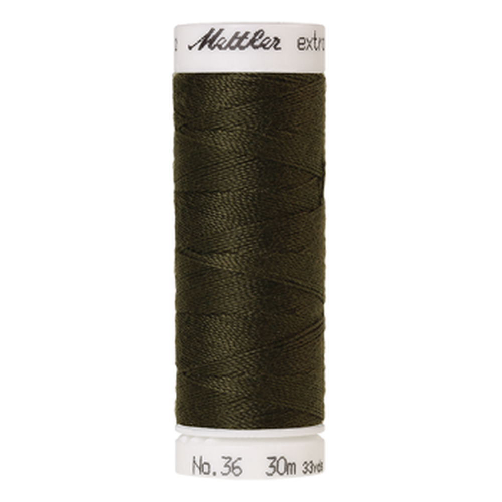 Mettler embroidery thread spool in Fir Forest (0663) - 24/2 30m